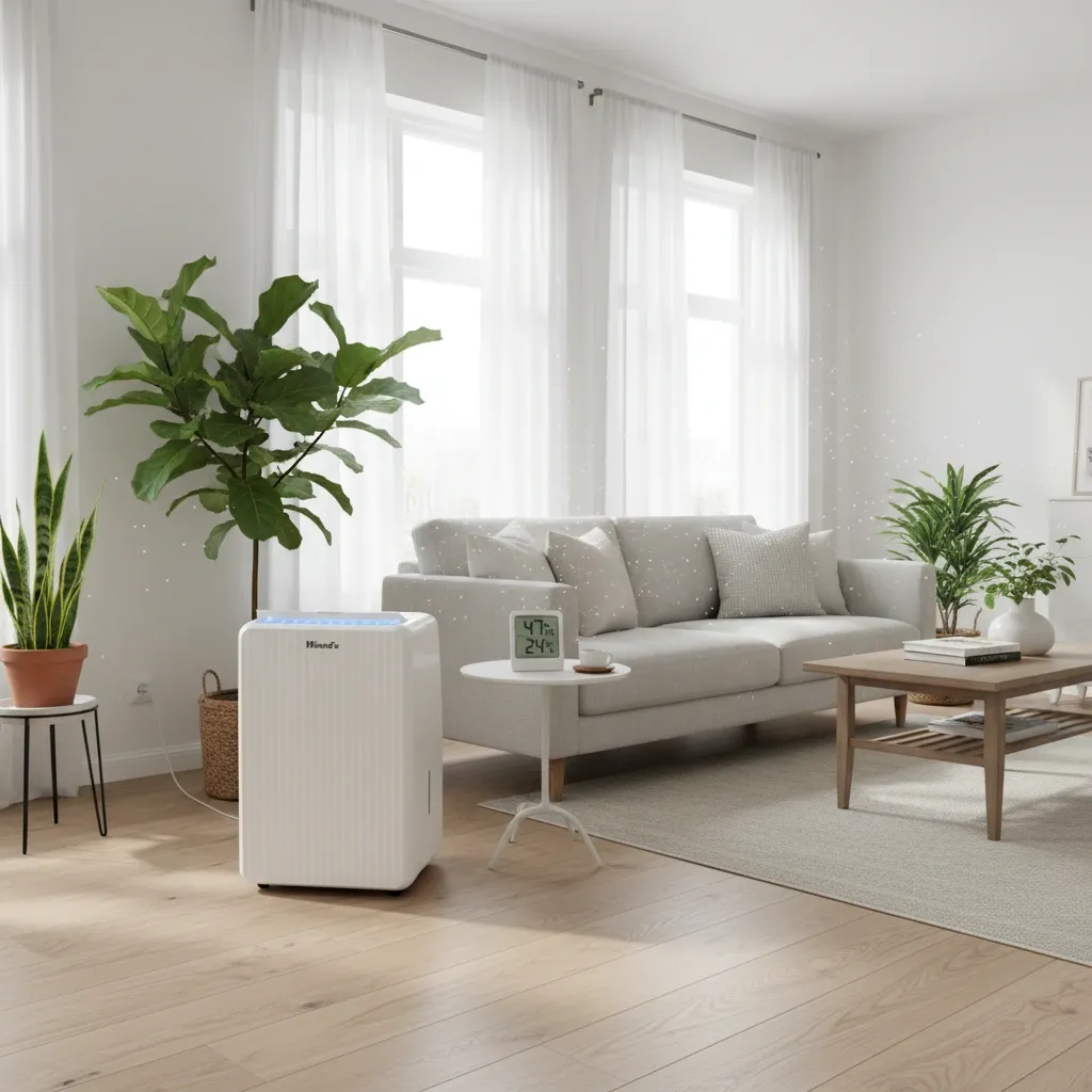 Un climat intérieur sain grâce à un déshumidificateur