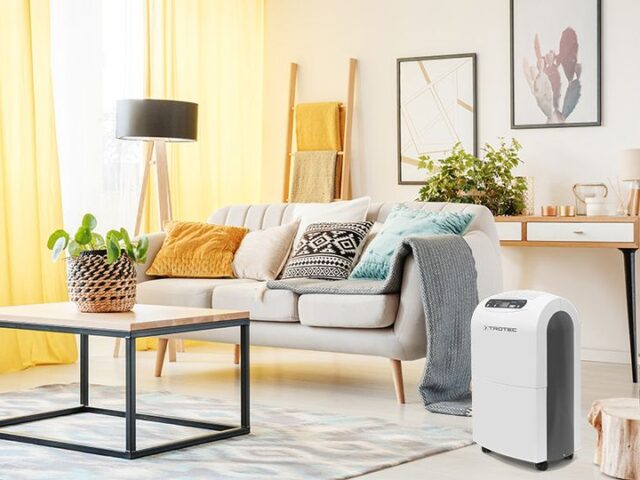 Déshumidificateur Trotec TTK 100 E dans le salon